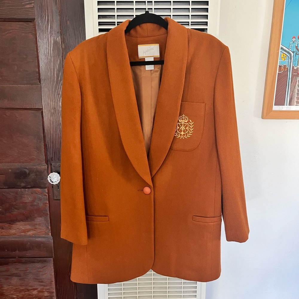Oversized vintage blazer